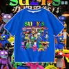 Nueva camiseta de manga corta para niños, top de moda, mercancía del juego Suzys Restaurant