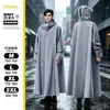 Nuevo impermeable para vehículos eléctricos, impermeable de cuerpo entero integrado para motocicleta, capa impermeable para bicicletas eléctricas