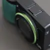 Adequado para mochileiros, o anel protetor do anel da lente Ricoh Gr3 é feito de liga de alumínio e vem em várias cores para modificação e decoração da lente.
