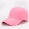 Boné de Baseball Liso de Cor Sólida Estilo Coreano Proteção Solar para Esportes ao Ar Livre Boné com Aba Boné Esportivo de Verão para Homens e Mulheres