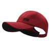 Gorra de béisbol transfronteriza nueva de poliéster algodón con parte superior semi-vacía se puede atar coleta alta cara pequeña sombrero para el sol para mujer gorra protectora solar gorra