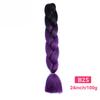 Xuchang en stock, trenza de doble color, trenza jumbo, peluca africana, trenza sucia, trenza degradada, cabello, venta al por mayor