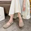 Zapatos Retro Mary Jane para Mujer 2026 Nuevo Modelo Correa Única Planos Zapatos de Ballet Versátiles Casuales Zapatos de Suela Suave