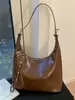 Bolsa Cruzada de Lujo Accesible de Nicho de Gama Alta, Estilo Nuevo Otoño e Invierno 2025, para Mujer, Compartimento Único, Versátil, Gran Capacidad, Tote, Bolso de Axila