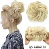 Postizo de Moño para Comercio Exterior con Banda Elástica, Anillo de Cabello Rizado Yema de Flor, Herramienta de Peinado de Moño, Moño de Cabello Esponjoso Mate Realista