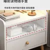 Mesita de Noche, Gabinete de Almacenamiento Simple y Moderno para Mesita de Noche de Dormitorio, Gabinete Pequeño para Viviendas de Alquiler, Estante de Almacenamiento Simple