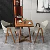 Mesa y sillas de reunión de estilo nórdico, moda italiana, lujo ligero; mesa de recepción y negociación de negocios de alta gama, mesa de ocio para patio