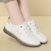 Nuevos Zapatos Deportivos Casuales Elegantes de Moda Antideslizantes Transpirables Cómodos Versátiles Ultra Suaves de Suela Blanda para Mamá para Mujer