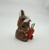 Decoração de Natal de Novo Produto Transfronteiriça: Enfeite Pendente Coelho de Palha, Arranjo de Jardim, Adereço de Fotografia, Pequeno Animal