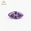2x4 ~ 10x 20mm 5A forma de ojo de caballo circón de color común colección Wuzhou fábrica de gemas artificiales venta al por mayor piedra suelta