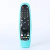 Adecuado para funda protectora de control remoto LG AKB75855501, diseño universal, carcasa de silicona, anticaída, resistente a la suciedad, antideslizante