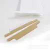 Sello de alambre rizado Tira de sellado de papel Kraft Tira de sellado para empaque de pan tostado Tira de sellado adhesiva de doble cara