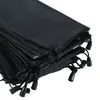 Bolsa de Tecido para Óculos com Cordão Preto Bolsa Macia Portátil à Prova de Poeira Bolsa para Joias Bolsa para Óculos de Sol Bolsa para Óculos de Sol