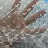 Encaje jacquard de malla con hilo dorado y plateado de nailon, ropa para niños, vestido, vestido de novia, tela de malla, rombos de diamante, jacquard de hilo plateado