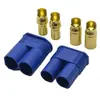Conectores Banana Banana Macho y Hembra EC8 Soportan Alta Corriente de 200A para Baterías de Almacenamiento de Energía, Modelos de Aviones, Modelos de Coches y Modelos de Barcos Arnés de Conexión Plug