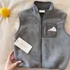 Chaleco Forrado de Felpa para Niños 26 Otoño/Invierno Estilo Montaña para Niños Marca de Moda Chaleco de Felpa Cálido para Bebé Versátil Casual Cárdigan