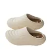 Pantuflas de concha de EVA impermeables, estilo nuevo otoño/invierno 2026 para hombre, con suela gruesa, antideslizantes para uso en interiores y exteriores, también disponibles para mujer