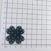 Flor de Quatro Cores e Quatro Pétalas com Bolinhas Acessórios de Acrílico Brincos DIY Presilhas de Cabelo Materiais para Acessórios de Cabelo Patches Pingentes Atacado