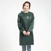 Fabricante Personalizado Estilo Coreano Moda Roupas de Trabalho para Casa para Mulheres Adultas Avental de Cozinha Impermeável e à Prova de Óleo Blusa de Manga Comprida