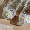 Zapatos Coreanos, Zapatos de Gelatina de Flores, Accesorios, Hebillas para Zapatos con Decoración de Agujeros Transparentes, Diseño Nicho, Flores de Lentejuelas DIY, Verano