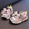 Zapatos para Niña 2026 Otoño Nuevo Modelo Zapatillas de Malla para Niña Casual Ligeras Lazo Zapatos Forrest Gump Más Vendido