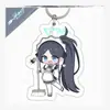 Chaveiro de Mercadoria Blue Archive Hinari Alice Anime Chaveiro de Acrílico Pingente Pequeno