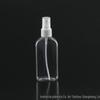 Frasco de água cosmética borrifador plano de 100ML, frasco de desinfetante de álcool de calibre 20, frasco secundário para produtos químicos de uso diário