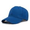 Boné de Beisebol de Algodão Puro Sem Estampa Aba Clara Esportivo ao Ar Livre para Homens e Mulheres Proteção Solar Boné Simples Versátil Moda