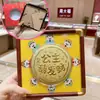 Shuibeizijin 999 Bolo Grande 50mg Bolo Dourado Princesa Fique Rica Presente de Aniversário Cada Vez Melhor Ornamentos Populares