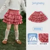 Saias para Meninas, Nova Coleção de Outono, Estilo Doce Francês, Novo Modelo 2026, Saia Xadrez Vermelha, Saia Bolo Estilosa Infantil