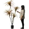 Estilo Nórdico Simulação Planta Verde Dracenas Sala de Estar Falsas Biônicas Dracenas Árvore Orquídea Tiyang Enfeites de Chão Plantas Falsas em Vaso