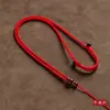 Pingente Autêntico de Cinnabar Roxo Dourado com o Mantra de Seis Palavras, Amuleto da Paz, Pingente de Jade, Cordão para Colar, Joia, Fresco e Doce