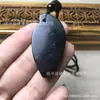 Pendente Ruyi de jade verde escuro natural colar masculino e feminino pingente estilo étnico vintage pingente de casal boutique atacado