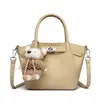 Bolsa Geométrica com Fecho Tendência Feminina 2026 Nova Prática Versátil Cesta Saco Bolsa de Mão Nicho Fashion para Mulheres