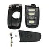 Adecuado para carcasa de reemplazo de llave inteligente de control remoto para llaves Bmw Cas4 de 3 y 4 teclas