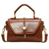 Bolsa transversal estilo explosão transfronteiriça bolsa sela high-end estilo coreano retrô couro macio bolsa de ombro único versátil para o dia a dia bolsa feminina
