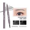 Lápiz de Cejas Giratorio Automático Maiouli Lápiz de Cejas Triangular de Doble Punta Impermeable y a Prueba de Sudor Larga Duración Sin Manchas Lápiz de Cejas Transfronterizo