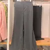 Pantalones Elásticos de Corte Holgado/Estilo Regular Ropa para Mujer/Pantalones Casuales Holgados con Cordón y Rayas R487959/488866