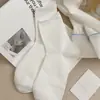 Calcetines Finos de Color Puro para Primavera y Verano Ins Simple Color Morandi Calcetines Cortos de Otoño e Invierno Calcetines para Mujer Se Pueden Usar en Todas las Estaciones