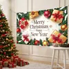 Tela de Fondo para Navidad 2027 Venta Caliente Transfronteriza Fondo Fotográfico Decoración de Fiesta Tela Colgante Fábrica de Origen Múltiples Estilos Disponibles
