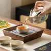 Juego de Té Cultural y Creativo Guochao Viaje por los Mil Ríos para Exteriores Coche Uso en Casa como Regalo con Logo