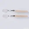 Espátula pequena para pigmento de faca de pintura a óleo suprimentos de arte cor guache para pintura manual espátula de paleta ferramenta criativa