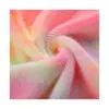 En stock 300g tela de terciopelo de visón teñido tie-dye color jade para ropa, muñecas y juguetes, tela de visón pequeña impresa tie-dye