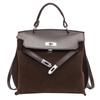 2025 Nuevo Bolso de Moda Esmerilado para Mujer Retro Trendy de Un Hombro Mochila Bolso de Mano Elegante para Mujer Pequeño