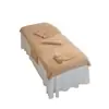 Toalha de salão de beleza conjunto de três peças toalha de banho fronha lençol capa de cama pano para cuidados com a pele touca para a cabeça absorvente logotipo