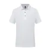 Camisa Polo de Algodão de Cor Pura com Manga Curta e Gola Lapela de Verão Logo Personalizado Publicidade para Escritório Corporativo Estampa e Bordado de Camisa Cultural