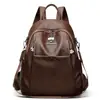 2026 Mochila Cruzada de Doble Hombro Nueva Moda Estilo Simple Gran Capacidad Versátil Estilo Moderno Mochila para Mujer