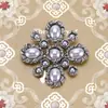 Broche Barroco Retro Broche de Cruz Exagerada Broche Moda Accesorios de Ropa Multifuncionales Stock al por Mayor