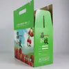 Nueva Caja de Empaque para Frutas Caja de Empaque para Lichi Caja de Regalo Personalización Bolsa de Papel Cartón Corrugado para Lichi Caja de Color Lichi Fabricante