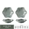 Plato pequeño para salsa para hot pot estilo japonés para uso doméstico, Plato para condimentos secos, Plato para condimentos de salsa de soja y vinagre, Plato para barbacoa, Plato pequeño de restaurante, Esmalte de color bajo cubierta
